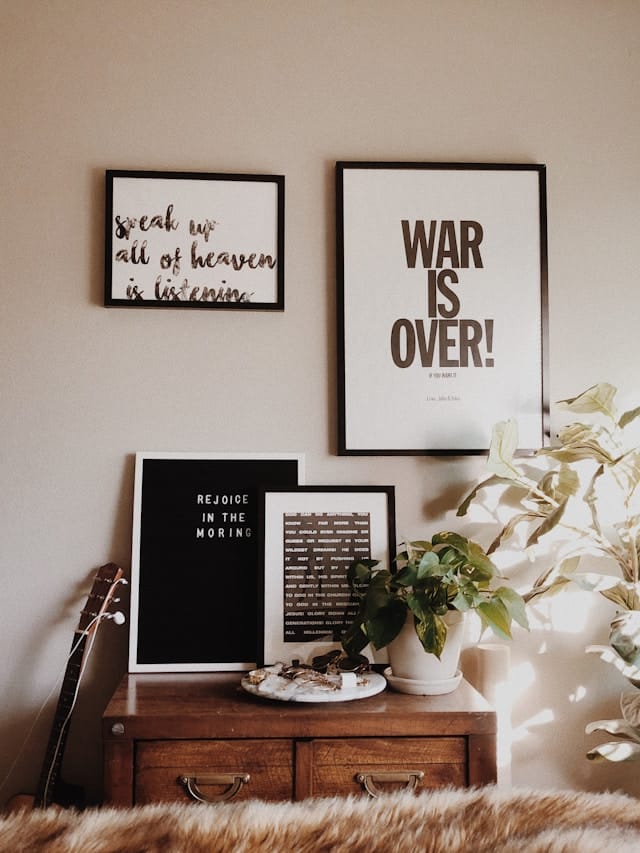 Ihre Fotos in Wandkunst verwandeln - Der ultimative Leitfaden für Leinwandbilder Inneneinrichtung canvas prints Motive, Farben und Formate wurden hier sorgfältig miteinander abgewogen. Das Ergebnis ist eine visuelle Balance.