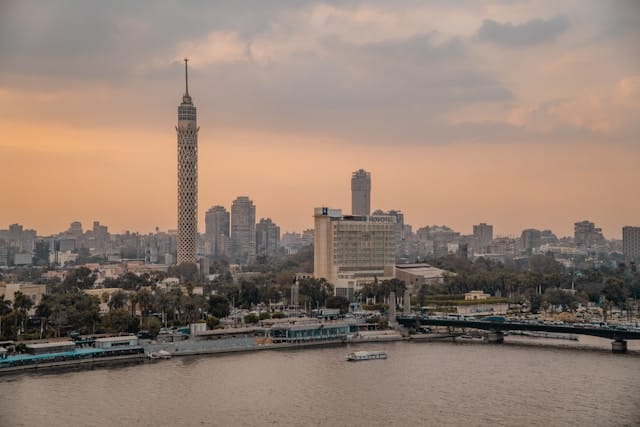 Discover Egypt's cultural treasures - on the Nile to antique temples and sites of cultural life Africa View of Cairo