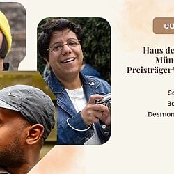 Samaneh Atef, Belén Sánchez, Desmond Tjonakoy. euward9