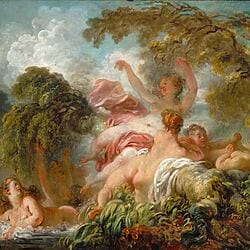 "Badende" von Jean Honore Fragonard