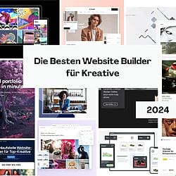 Die besten Website-Builder für Künstler im Jahr 2024 - Kunst online meisterhaft präsentieren