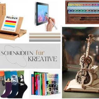 Gift ideas for creative people: Inspiration for artists, art lovers, and DIY fans