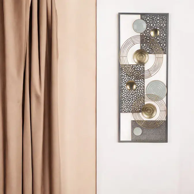Wandrelief "Marrakesch", perforiertes Design aus Metall – Bild 3
