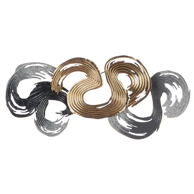 Curved wall relief &quot;swing&quot;