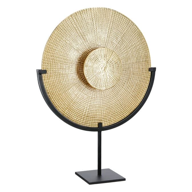Stilvolle Skulptur rund "Cruda", 32 cm
