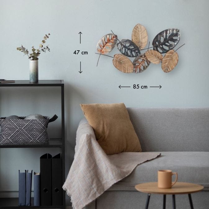 Leaf - Wanddekoration aus Metall – Bild 3