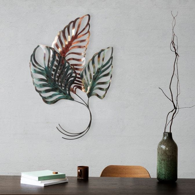 Beauty of Leaves - metal wall decoration - Image 2