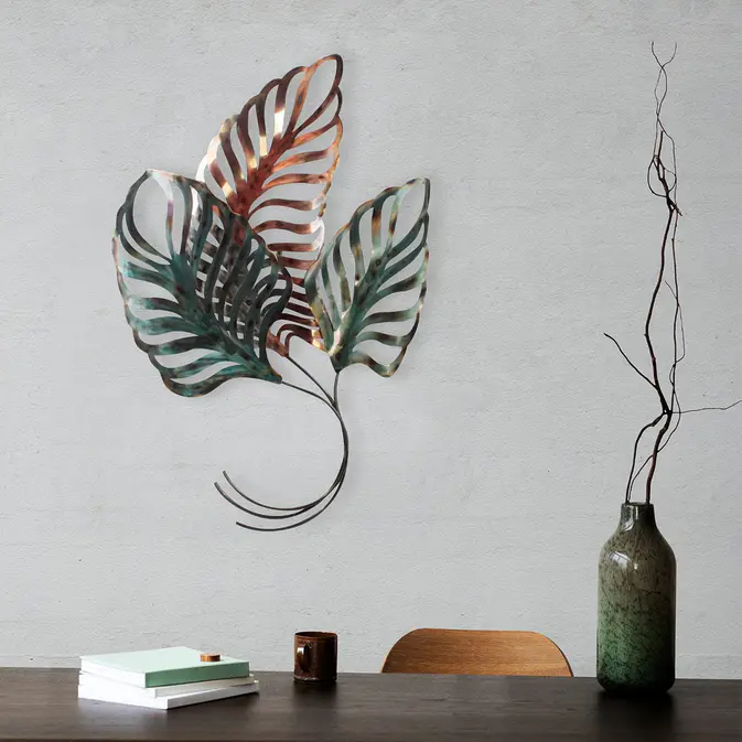 Beauty of Leaves - metal wall decoration - Image 2