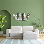 Feathers - Wanddekoration aus Metall – Bild 2