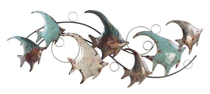 Fish Journey - Wanddekoration aus Metall – Bild 5