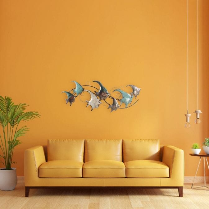 Fish Journey - Wanddekoration aus Metall – Bild 2