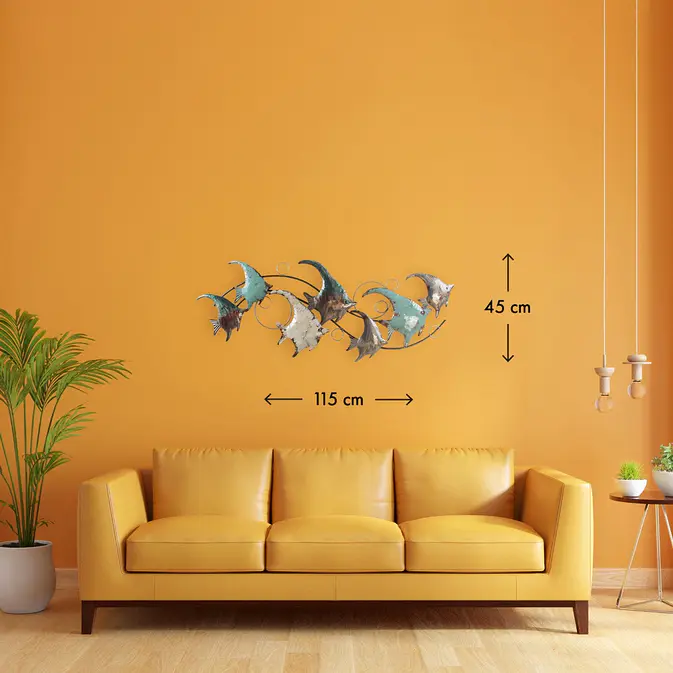Fish Journey - Metal wall decoration - Figure 3