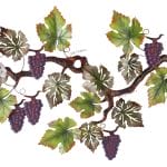 A Lot Of Grapes - Kleines Wandobjekt aus Metall – Bild 5