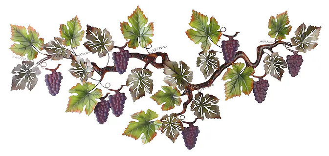 A Lot of Grapes - Small Metal Wall Object - Image 5