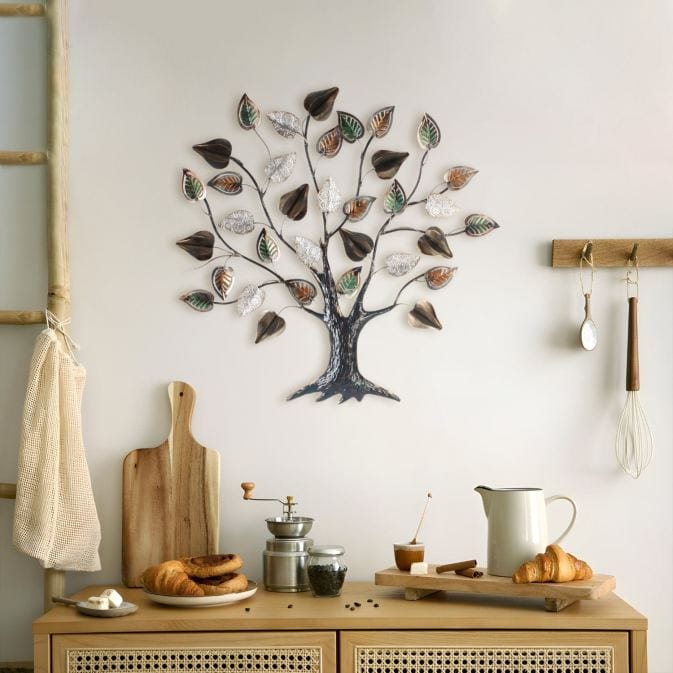 Ygdrasil - Der Weltenbaum als Metallkunst für die Wand – Bild 2