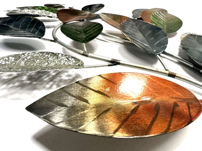 ColoUnde Leaves - wall decoration made of metal - Fig. 4