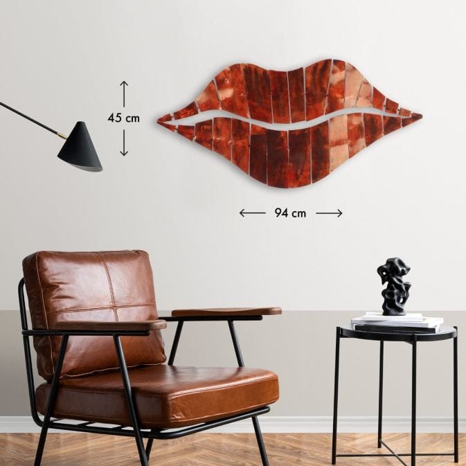 Red Lips - mouth with red lips as a wall decoration - Figure 3