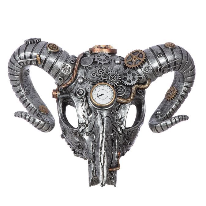 Wall object buffalo &quot;Steampunk Buffalo&quot;