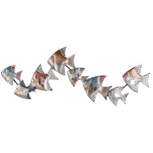 Fish to follow - tropical fish as a wall sculpture