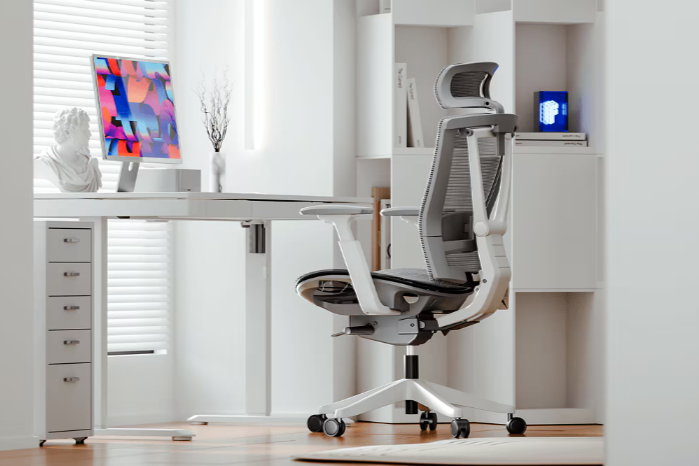 Kreative Geschenkidee für digitale Künstler und Freelancer: ergonomischer Bürostuhl von Flexispot