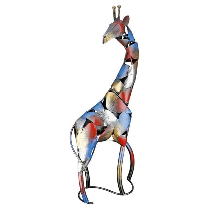 Handmade metal figure &quot;Giraffe Melman&quot;