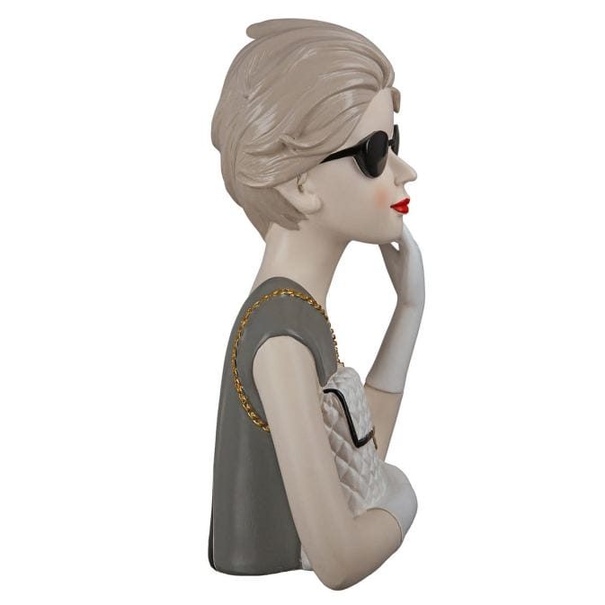 Hip poly figure &quot;Lady with handbag&quot; - picture 3