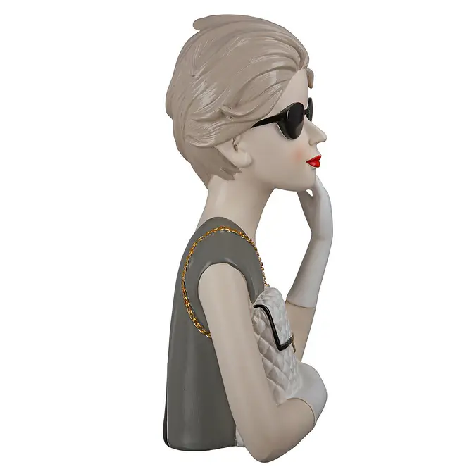 Hip poly figure &quot;Lady with handbag&quot; - picture 3