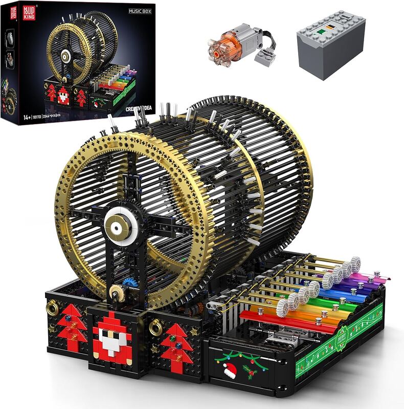 Kreatives elektrisches Musikbox-Baustein-Spielzeugset von Mould King
