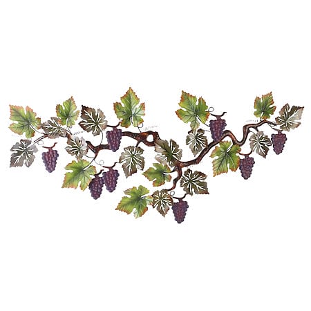 A Lot Of Grapes – Kleines Wandobjekt aus Metall