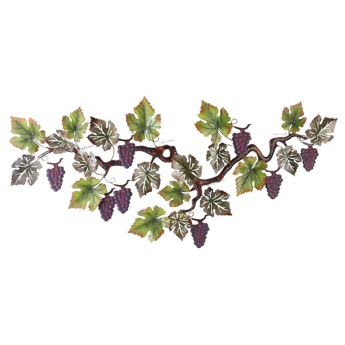 A Lot of Grapes - small metal wall object