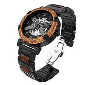 X-Series Premium Hardwood Watch Automatic Men's Skeleton Watch Mechanical Wristwatch X-Series Premium Hardwood Watch Automatic Men's Skeleton Watch Mechanical Wristwatch