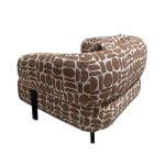 Kathmandu-inspirierter Lounge Chair "Amon" in erdigem Terrakotta-Ton – Bild 5