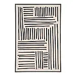Minimalistisches Leinwandbild "Lipari No. 1", hochwertiger Kunstdruck