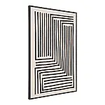 Minimalistisches Leinwandbild "Lipari No. 3", hochwertiger Kunstdruck – Bild 2
