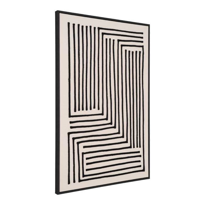 Minimalistic canvas picture &quot;Lipari No. 3&quot;, high -quality art print - Image 2