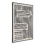 Minimalistisches Leinwandbild "Lipari No. 1", hochwertiger Kunstdruck – Bild 2