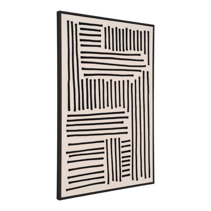 Minimalistisches Leinwandbild "Lipari No. 1", hochwertiger Kunstdruck – Bild 2