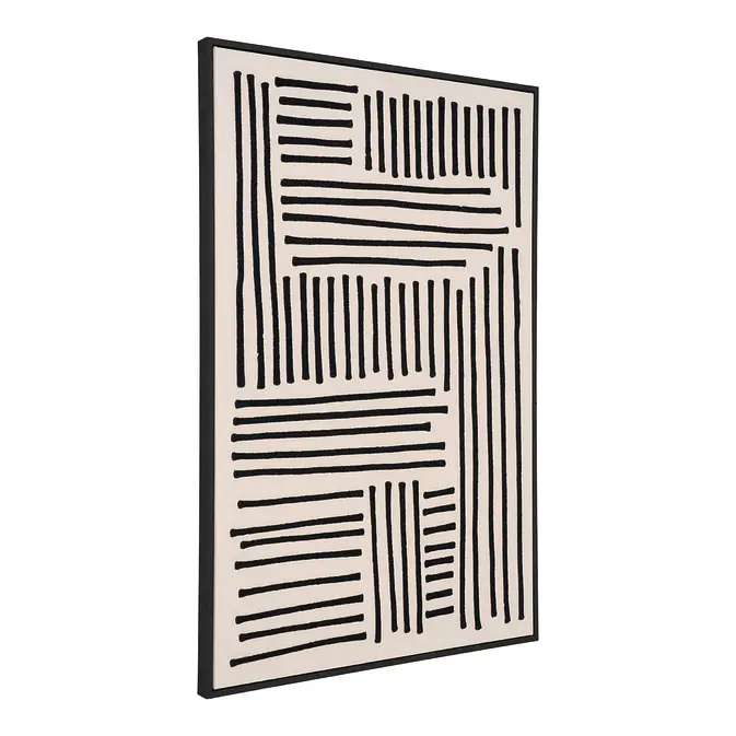 Minimalistisches Leinwandbild "Lipari No. 1", hochwertiger Kunstdruck – Bild 2