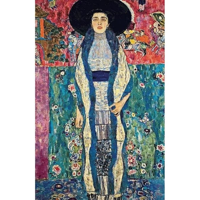 Gobelin-Wandteppich "Adele Klimt" 120/180, fotorealistische Druckqualität, schallabsorbierend