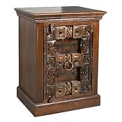 Table de chevet de style colonial ancien, sculptures élaborées sur du vieux bois recyclé d78e2032-54d3-4afa-86fa-65df58bb71dd_1200x1200_fill.jpg