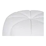 Paisley Pouf Hocker in elegantem Off-White – Bild 4