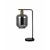 Tischlampe "Lily" mit Rauchglas im Minimaluxe Design Tischlampe "Lily" mit Rauchglas im Minimaluxe Design