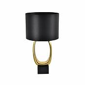 "Mara" table lamp with satin black lampshade "Mara" table lamp with satin black lampshade