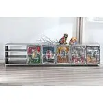 Metall Lowboard "Pop Art" mit 5 bunten Fächern + 3 Regalfächern