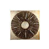 Luxuriöses Wandbild "Altinoh" aus Holz + Kunstharz, schwarz-gold Luxuriöses Wandbild "Altinoh" aus Holz + Kunstharz, schwarz-gold