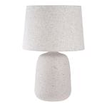 Ceramic table lamp &quot;Croft&quot; from Fiberclay in stone look