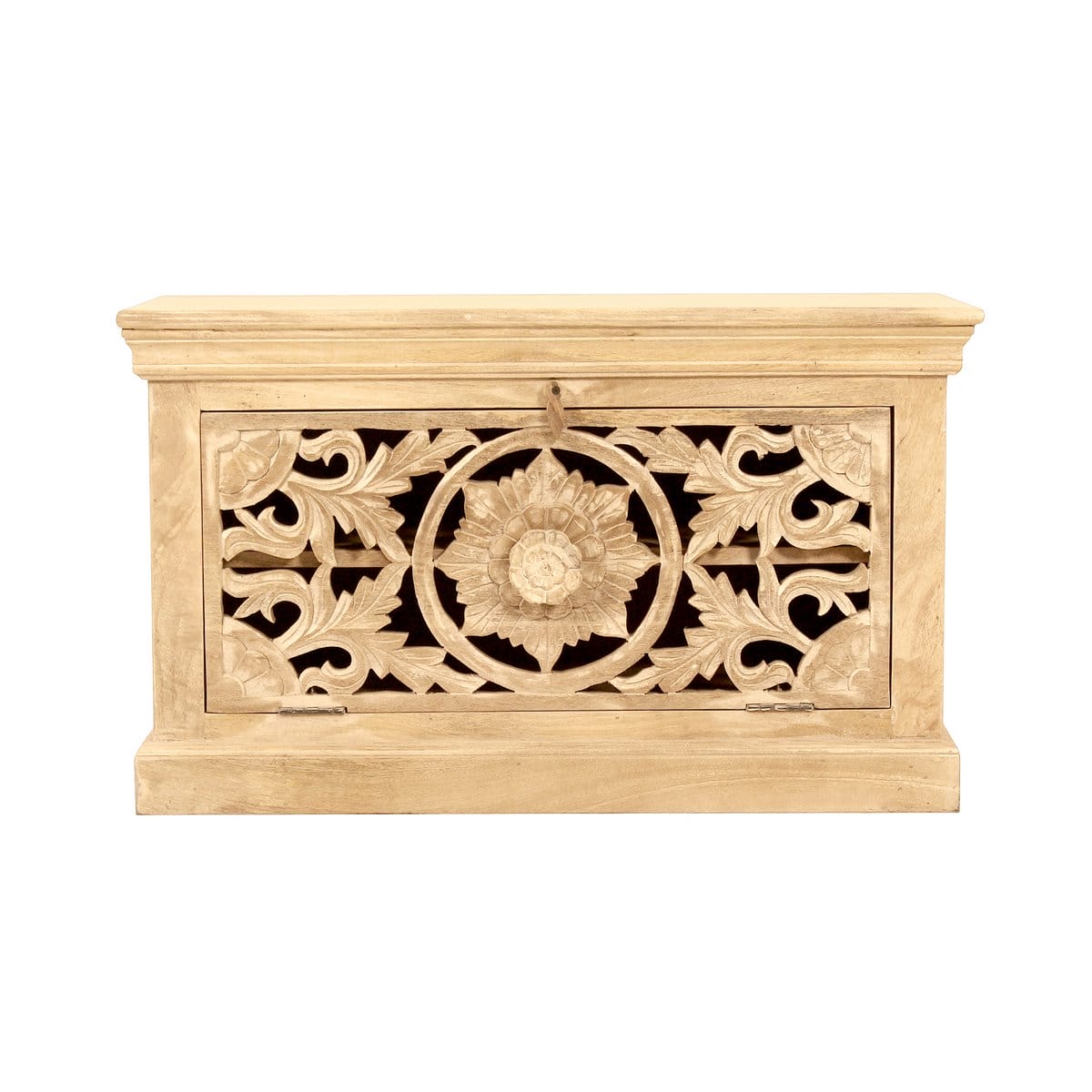 Set di 5 assi da pavimento "Carvings" con intagli elaborati, legno di mango, calda tonalità naturale del legno Set di 5 assi da pavimento "Carvings" con intagli elaborati, legno di mango, calda tonalità naturale del legno – Immagine 10