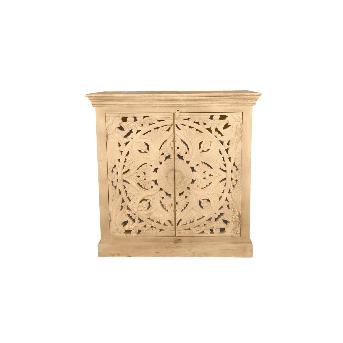 Set di 5 assi da pavimento "Carvings" con intagli elaborati, legno di mango, calda tonalità naturale del legno Set di 5 assi da pavimento "Carvings" con intagli elaborati, legno di mango, calda tonalità naturale del legno – Immagine 2