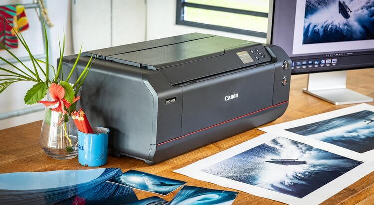 Canon ImagePROGRAF PRO-1100 A2 Fotodrucker (Drucker mit WLAN, Ethernet, 12-Farb-Lucia PRO II Tinten, lebendige Farben, Tiefe Schwarztöne, Farb- und Lichtbeständigkeit 200 Jahre, einfache Einrichtung)