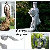 Gartenskulpturen verleihen Schönheit und Erhabenheit in Außenbereichen.